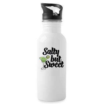 Salty But Sweet - 20 oz Water Bottle - white - Right