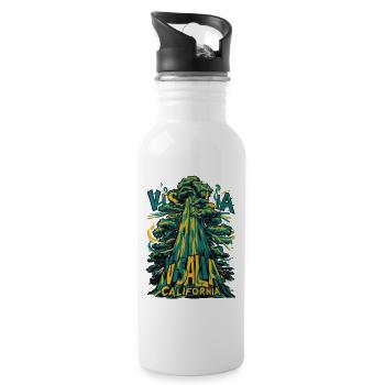 Vibrant Visalia: Pop Art Sequoia - 20 oz Water Bottle - white - Right