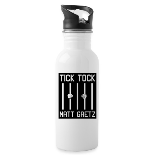 Tick Tock Matt Gaetz Prison - Water Bottle