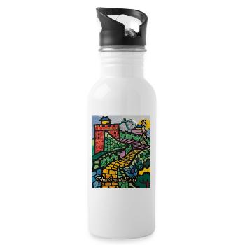 Great Wall China - 20 oz Water Bottle - white - Right