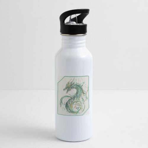 Brush of the Dragon - 20 oz Water Bottle