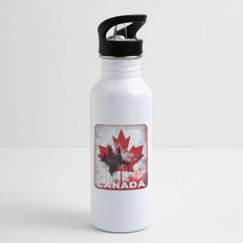 Canada's Maple Leaf Pride - 20 oz Water Bottle