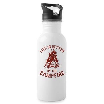 Campfire - 20 oz Water Bottle - white - Right