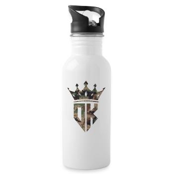 DK Camo - 20 oz Water Bottle - white - Right