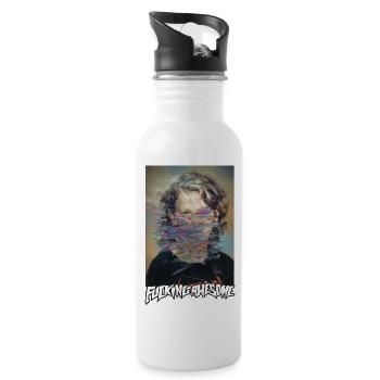 Fck Awesome - 20 oz Water Bottle - white - Right