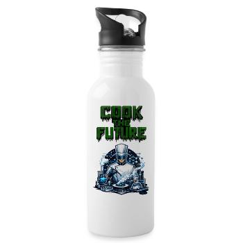 Cook the Future: Sci‑Chef Lab - 20 oz Water Bottle - white - Right