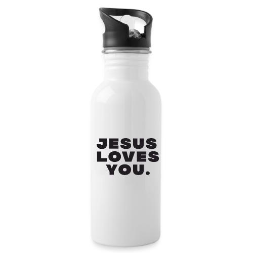Jesus Loves You - 20 oz Water Bottle