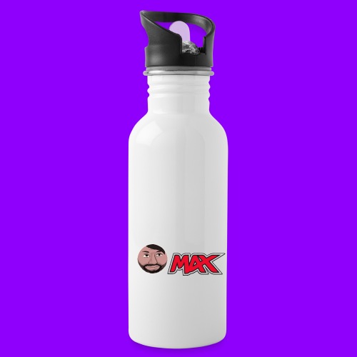 SarcasticMax cola beverage logo - 20 oz Water Bottle