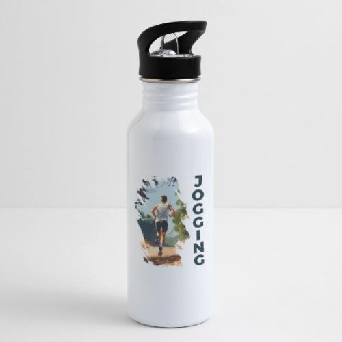 Jogging Vibes - 20 oz Water Bottle