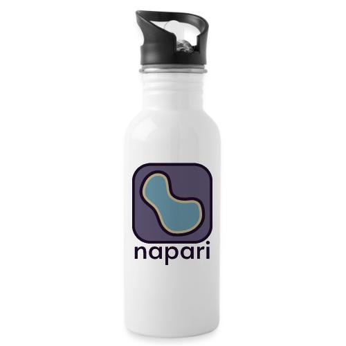 napari (pocket logo) - 20 oz Water Bottle