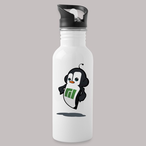 Manjaro Mascot confident right - Water Bottle
