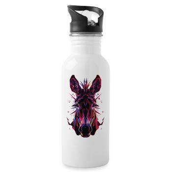 Donkey - 20 oz Water Bottle - white - Right