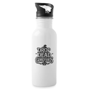 Drop Dead Gorgeous Witches Pumpkin - 20 oz Water Bottle - white - Right