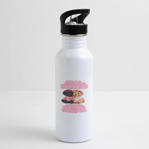 Two Doodles Are Better Than One - 20 oz Water Bottle