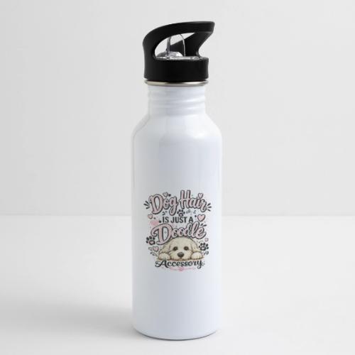 Dog Hair Is Just a Doodle Accessory - 20 oz Water Bottle