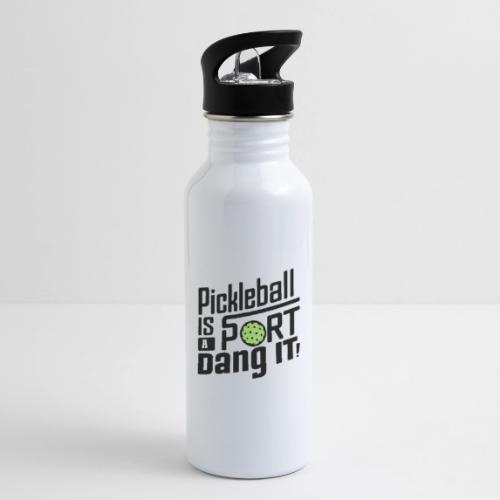 Funny Pickleball Design for Pickleball Lovers - 20 oz Water Bottle