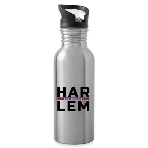 Harlem Stacked Lettering - Water Bottle