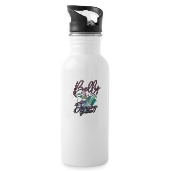 Belly Dancing Goddess - Belly Dancing - 20 oz Water Bottle - white - Right