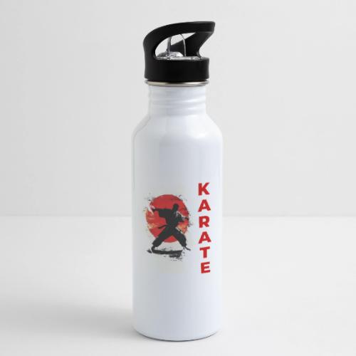 Karate: the spirit of discipline - 20 oz Water Bottle