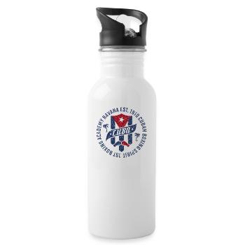 BOXING ACADEMY CUBA HAVANA 1910 VINTAGE - 20 oz Water Bottle - white - Right
