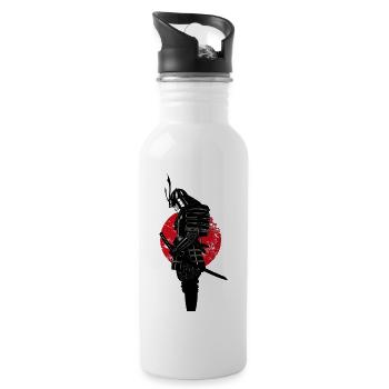 Samurai - 20 oz Water Bottle - white - Right