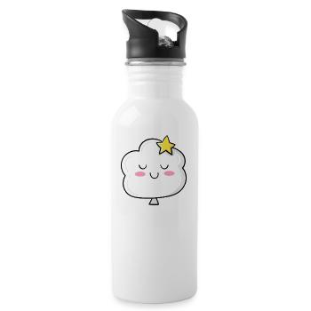 Cloud Balloon - 20 oz Water Bottle - white - Right