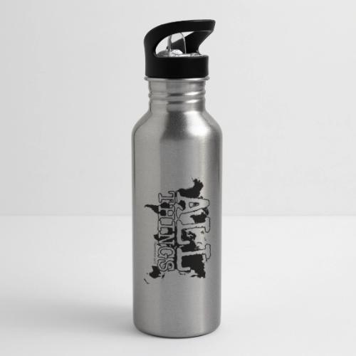 All Things World Map - 20 oz Water Bottle