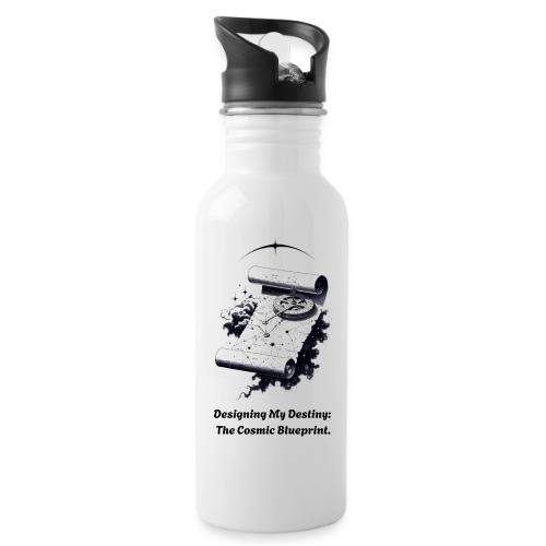 Cosmic Blueprint T-Shirt - 20 oz Water Bottle