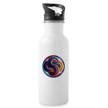 Crop Circle -13th September 2020 - Roundway, UK - 20 oz Water Bottle - white - Right