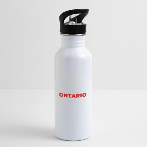 Ontario Outline - 20 oz Water Bottle