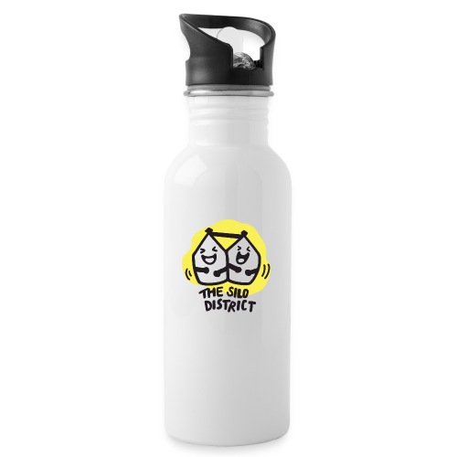 The Silo District Comedy Club Logo - 20 oz Water Bottle