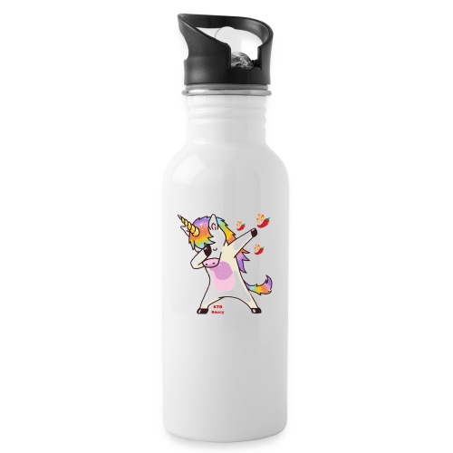 Dabbing Unicorn - 20 oz Water Bottle