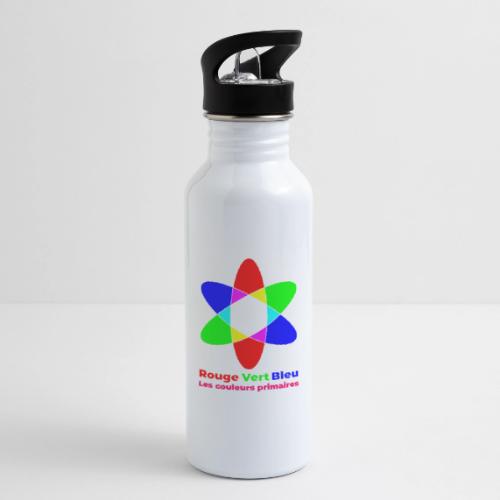 RGB Primary Colors - 20 oz Water Bottle