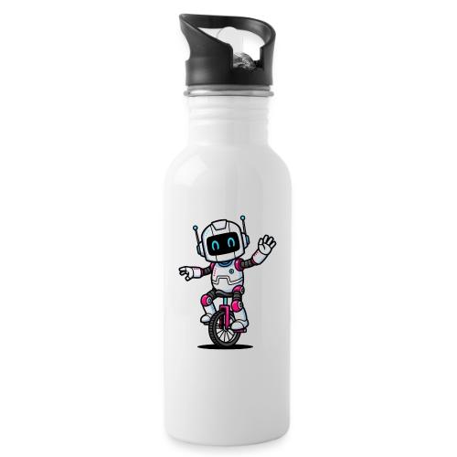Futuristic Robot - 20 oz Water Bottle