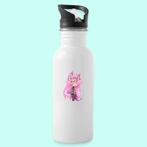 Pink Gacha Life Oc - 20 oz Water Bottle