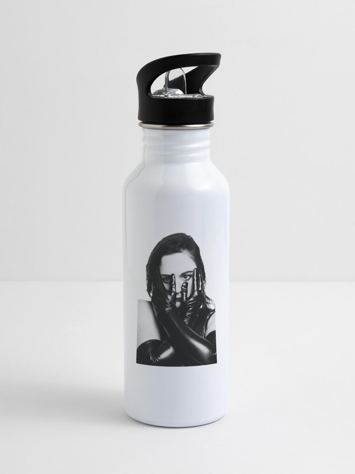 The siren - 20 oz Water Bottle - white - Right