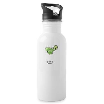 Margarita Drinking Crew - 20 oz Water Bottle - white - Right