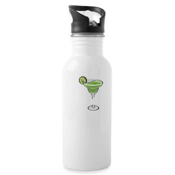 Salty Like My Margarita - 20 oz Water Bottle - white - Right