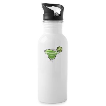 But First Margaritas - 20 oz Water Bottle - white - Right