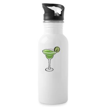 Lets Get Salty - 20 oz Water Bottle - white - Right