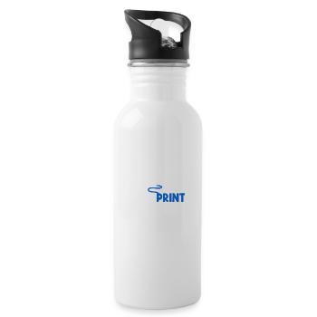 Don't Worry I Can Print A New One - 20 oz Water Bottle - white - Right