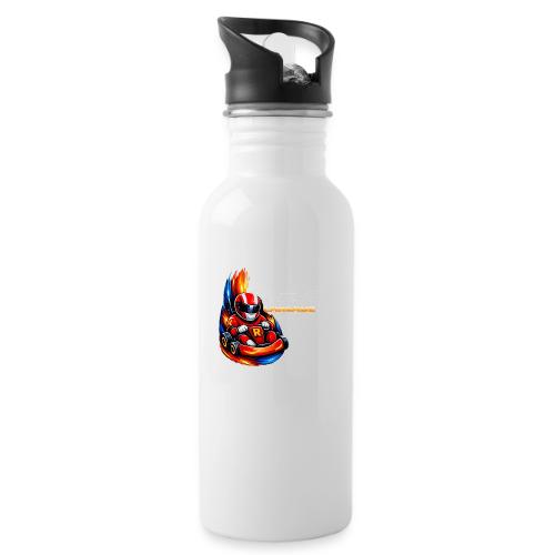Carcadelogoracer1 - 20 oz Water Bottle