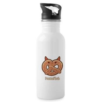 Pretzelbub - sweet devil Beezlebub - 20 oz Water Bottle - white - Right