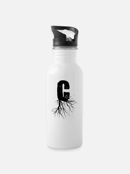 Canute Photography - 20 oz Water Bottle - white