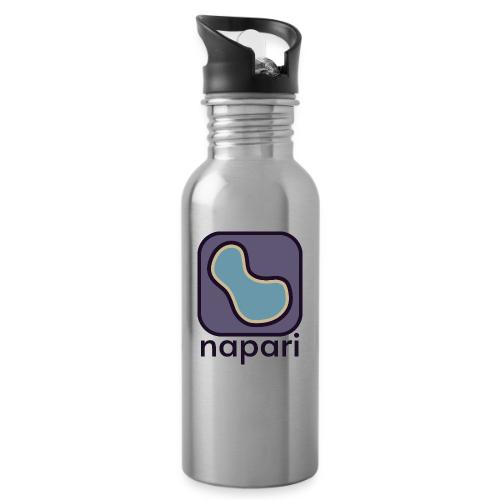 napari (pocket logo) - 20 oz Water Bottle
