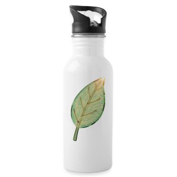 Circuit Leaf Fusion - 20 oz Water Bottle - white - Right