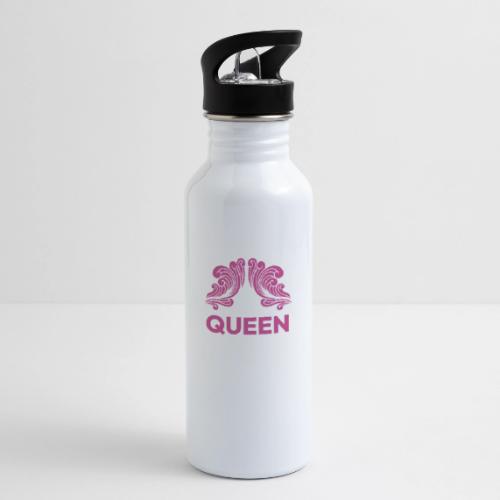 Queenlisse™ Signature Crown T-Shirt – Elegant - 20 oz Water Bottle