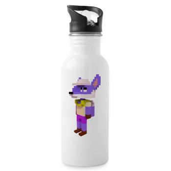 Fox Community - 20 oz Water Bottle - white - Right
