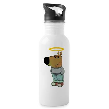 I'M JUST A CHILL GUYS MEME SHIRT FUNNY HHHH - 20 oz Water Bottle - white - Right