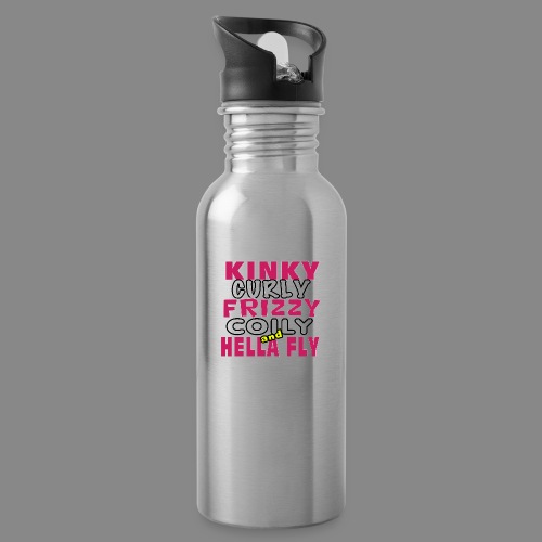 Kinky Curly Frizzy - Water Bottle